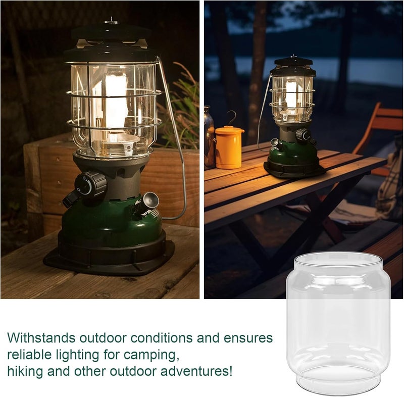Magluv Lantern Globe Replacement for Coleman Max Northstar Lanterns Models 2000, 2500, 2600 Coleman Lantern Parts Replacement Glass Globe for Fuelled Propane Lanterns - Similar for Coleman #R2000B043C - Image 5